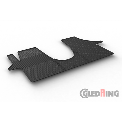 Gledring gumeni tepisi za Volkswagen T5 Transporter 2004-&gt;/T6 Transporter 2015-12.2019/Multi van Caravelle