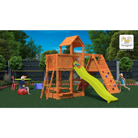 Fungoo set FLUPPI - drveno dječje igralište