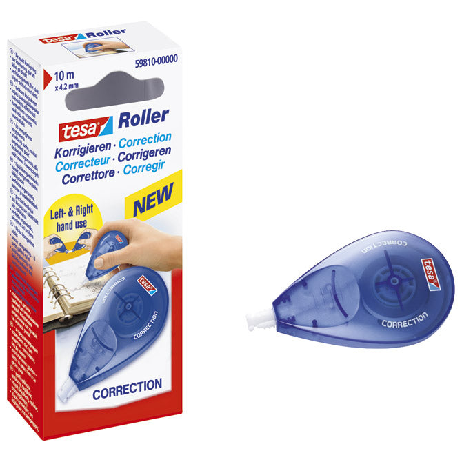 Korektor valjček 4,2 mm x 10 m Sideway Tesa 59810 blister