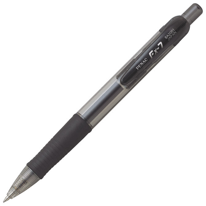 Kemični svinčnik gel grip FX-7 Penac BA2001-06 črna