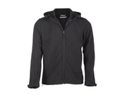 MUŠKA SOFT SHELL JAKNA s kapuljačom EM603 crna XL