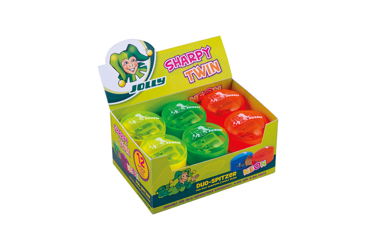 Šiljilo dvostruko Jolly neon