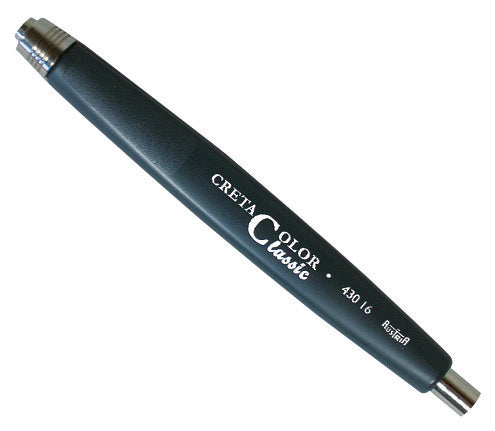 Držač mina Cretacolor CLASSIC, od tamno sive plastike, trobridno za mine promjera 5,6 mm
