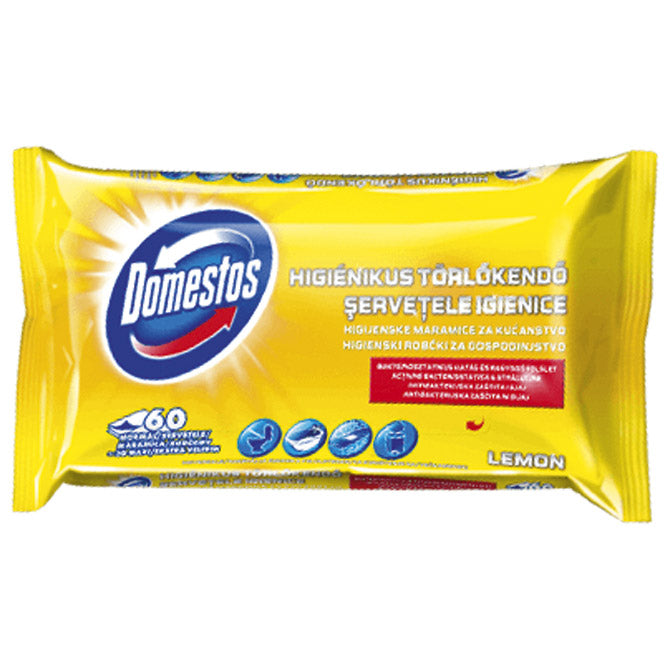 Sredstvo - Domestos - higijenske maramice Lemon pk60