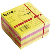 Samolepilna kocka blok 75x75mm 450L Fornax neon