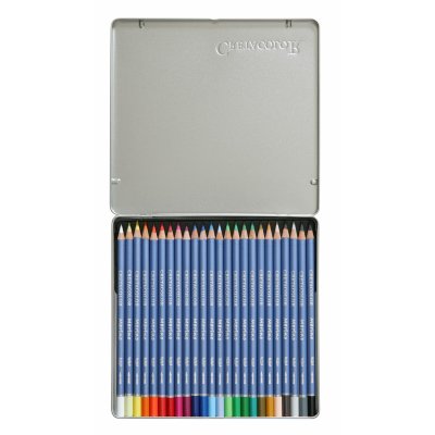 Umjetničke drvene bojice aquarel Cretacolor marino 24 kom u metalnoj kutiji