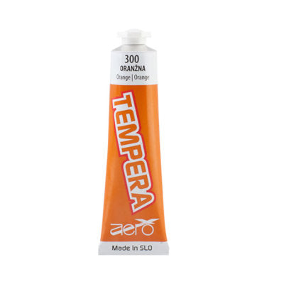 Barva tempera Aero 42ml tuba oranžna