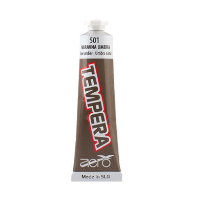 Boja tempera Aero 42ml tubica siva
