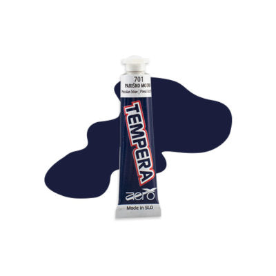 Boja tempera Aero 7,5ml tubica prussian blue plava