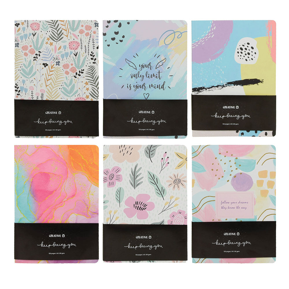 Notes CREATIVE A5 Keep Being You papir u boji 778029 P40