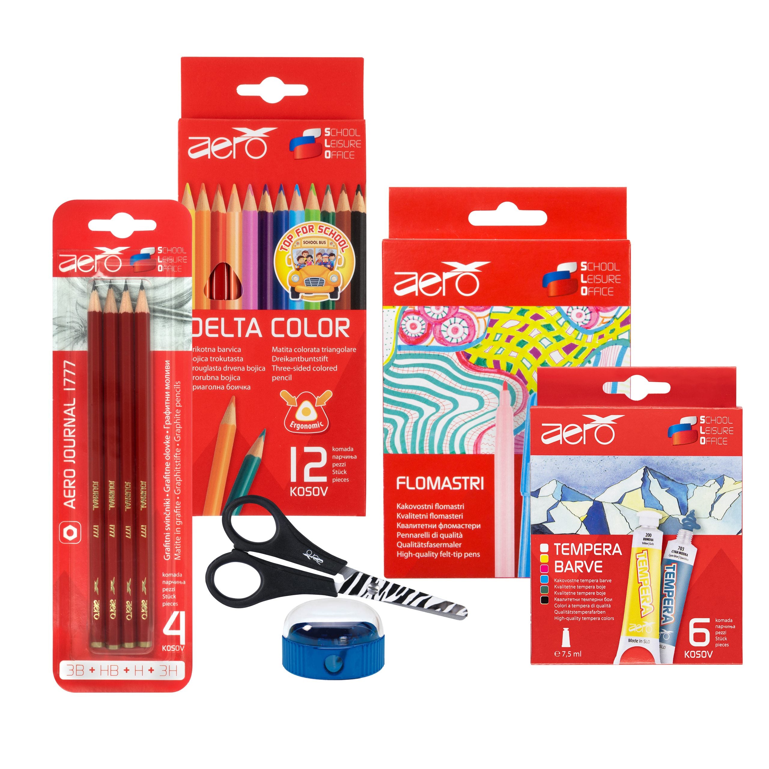 Set školskog pribora Aero-2