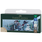 Set Pitt artist brush B 6boja Winterlude Faber-Castell 167176 blister