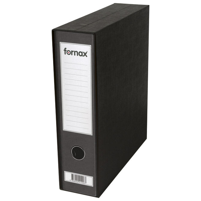 Registrator A4 široki v škatli Prestige Fornax 402333 (13463) črn
