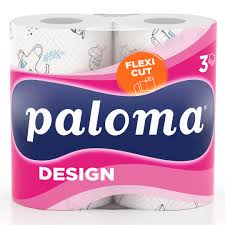 Ručnik kuhinjski PALOMA Design & flexi cut  3 ply 145 listića  2/1