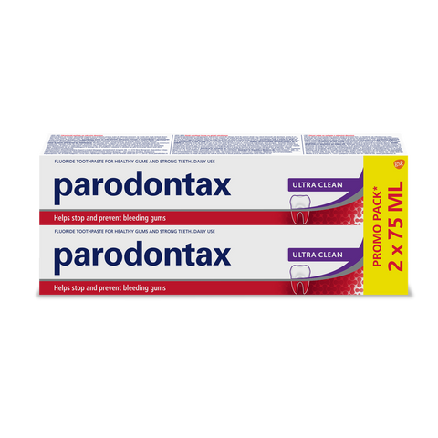 Parodontax® pasta za zube ultra clean 2x75ml duo pack