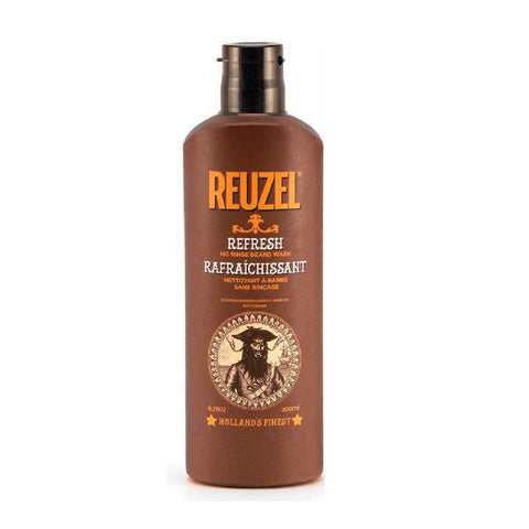 REUZEL Rrefresh No Rinse Beard Wash - Šampon za bradu bez ispiranja za muškarce 200 ml