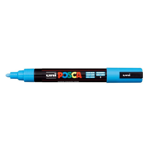 UNI POSCA marker PC-5M SVIJETLO PLAVI_