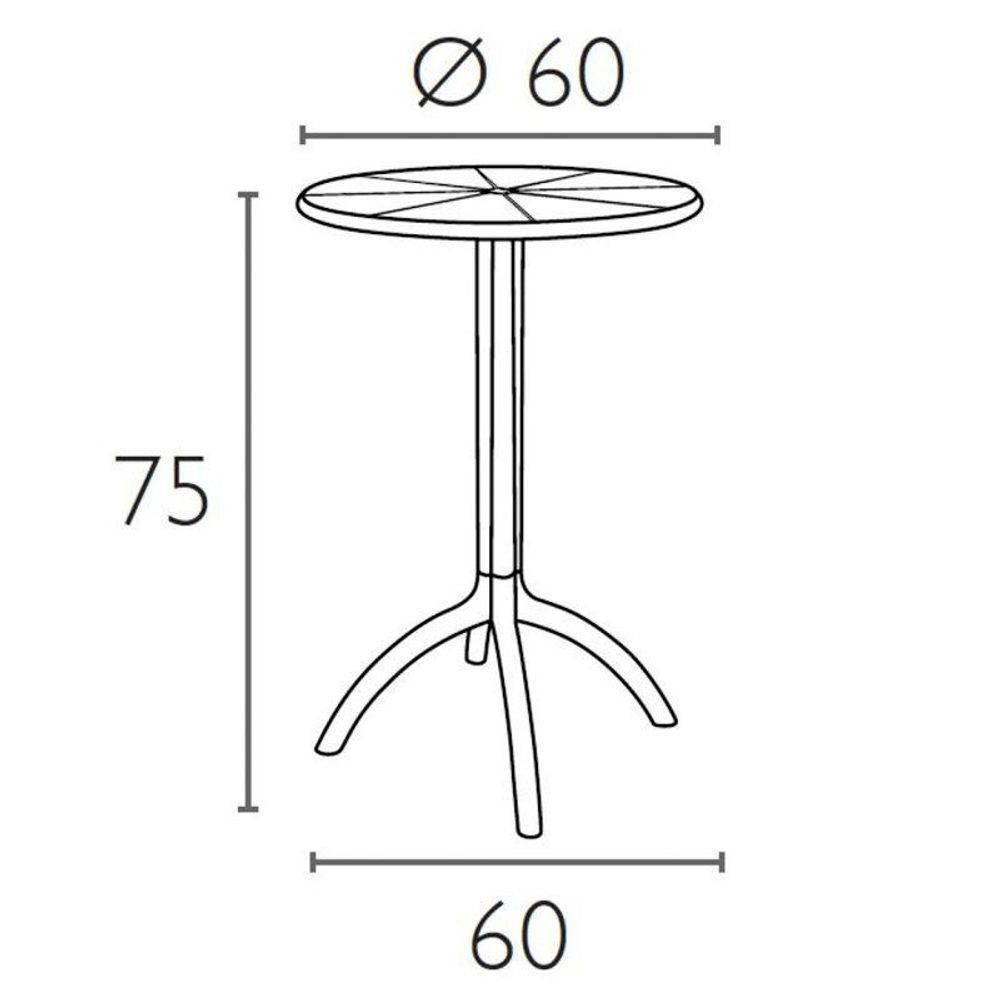 Stol za terasu — CONTRACT • 60 cm