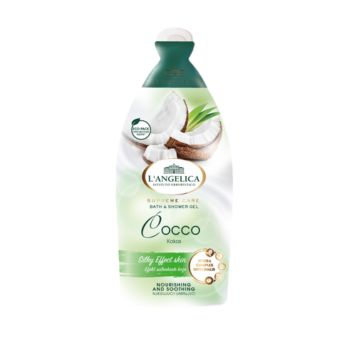 L&#39;ANGELICA Gel za tuširanje kokos, 500