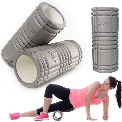 Masažni valjak Plain Roller Flexifit Grey