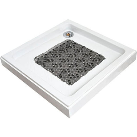 TENDANCE PODLOGA ZA KADU 50 x 50 cm PVC, SIVA BUBBLES