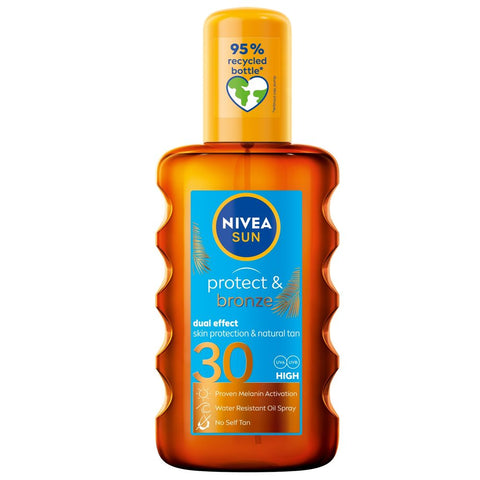 NIVEA SUN PROTECT &amp; BRONZE ulje u spreju SPF30 200 ml