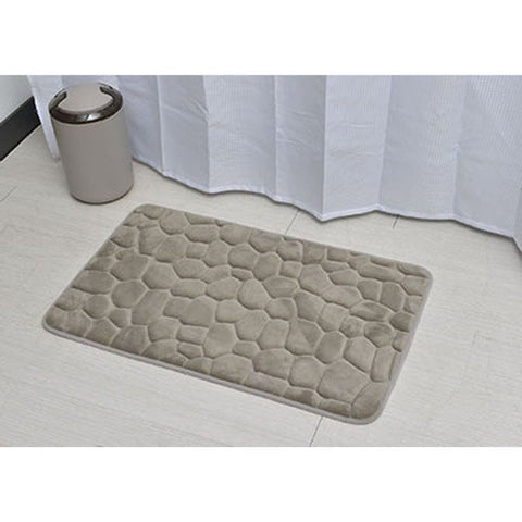 TENDANCE KUPAONSKI TEPIH PEBBLE 50X80 CM MEMORIJSKA PJENA, BEŽ