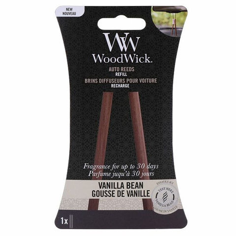WoodWick miris za auto Refil Auto Reeds Vanilla Bean 1657105E