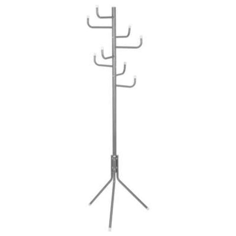 FIVE VJEŠALICA ZA KAPUTE 7 KUKICA 53x47X171CM METALNA SIVA