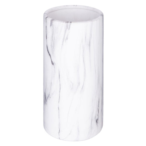 ATMOSPHERA VAZA MARBLE 9.5X20CM KERAMIKA BIJELA