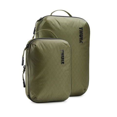 Thule compression cube set - komplet kompresijskih torbica za pakiranje (mala i srednja) zelena