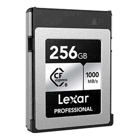 Lexar CFexpress 256GB Type B card Silver Serie, 1000MB/s read 600MB/s write