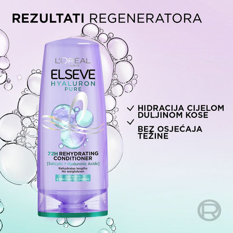 Elseve Hyaluron Pure rehidrirajući regenerator 200 ml