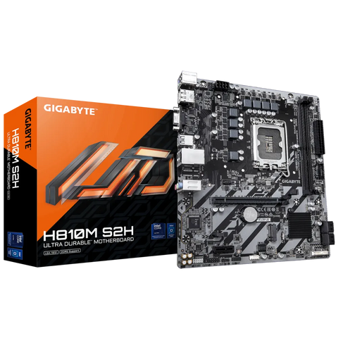 Gigabyte H810M S2H Matična ploča, DDR5, SATA3, DP, USB3.2 GEN1, LGA1851 MATX