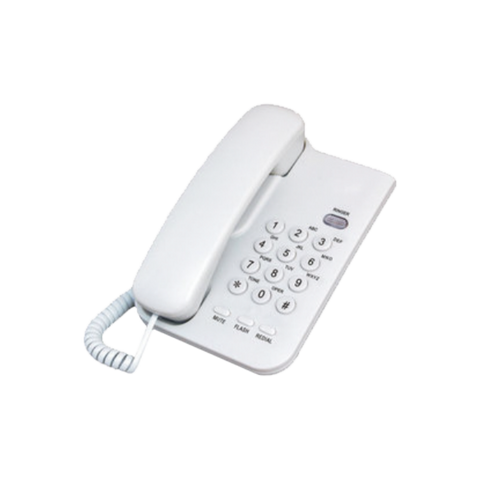 MeanIT telefon analogni, stolni, bijeli, ST100 White