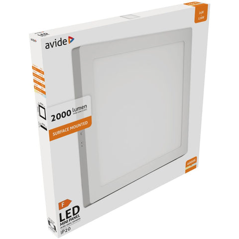 Avide panel nadrgadbeni četvrtasti 24W