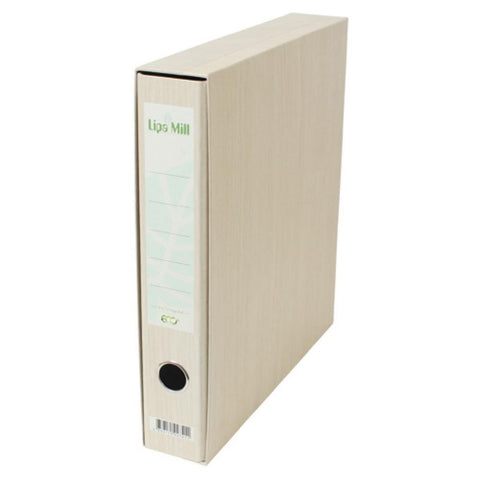 Registrator s kutijom A4, 6 cm, Eko, Lipa Mill, natur