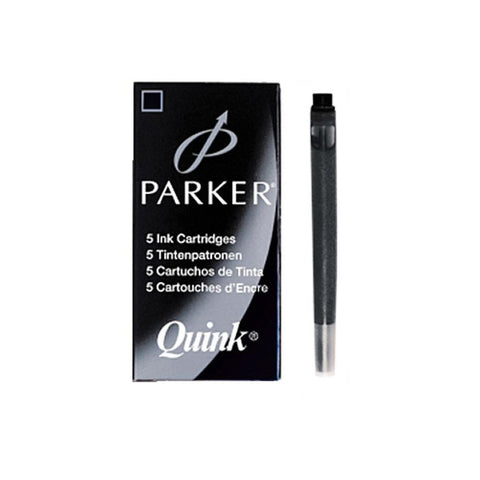 Patrone za nalivpero Parker 1950382, patrone 5/1, boja tinte crna
