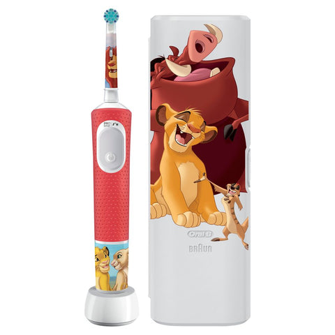 Oral-B električna četkica Pro Kids Lion King + torbica