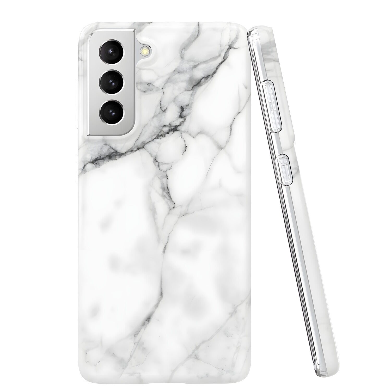 Wozinsky Marble silikonska futrola za Samsung Galaxy S21 5G/Galaxy S30 - Bijela KP10080