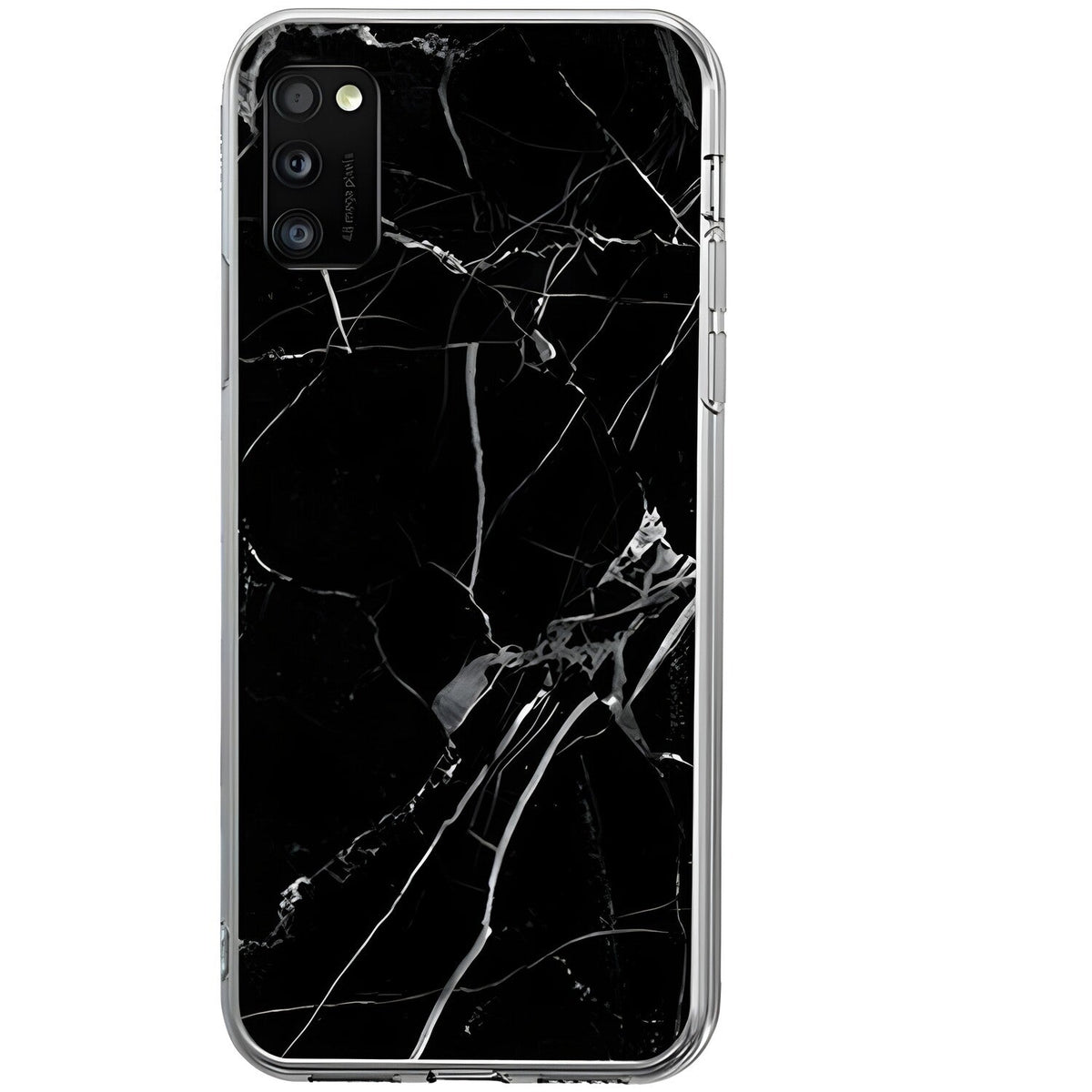 Wozinsky Marble silikonska futrola za Samsung Galaxy A02s - Crna