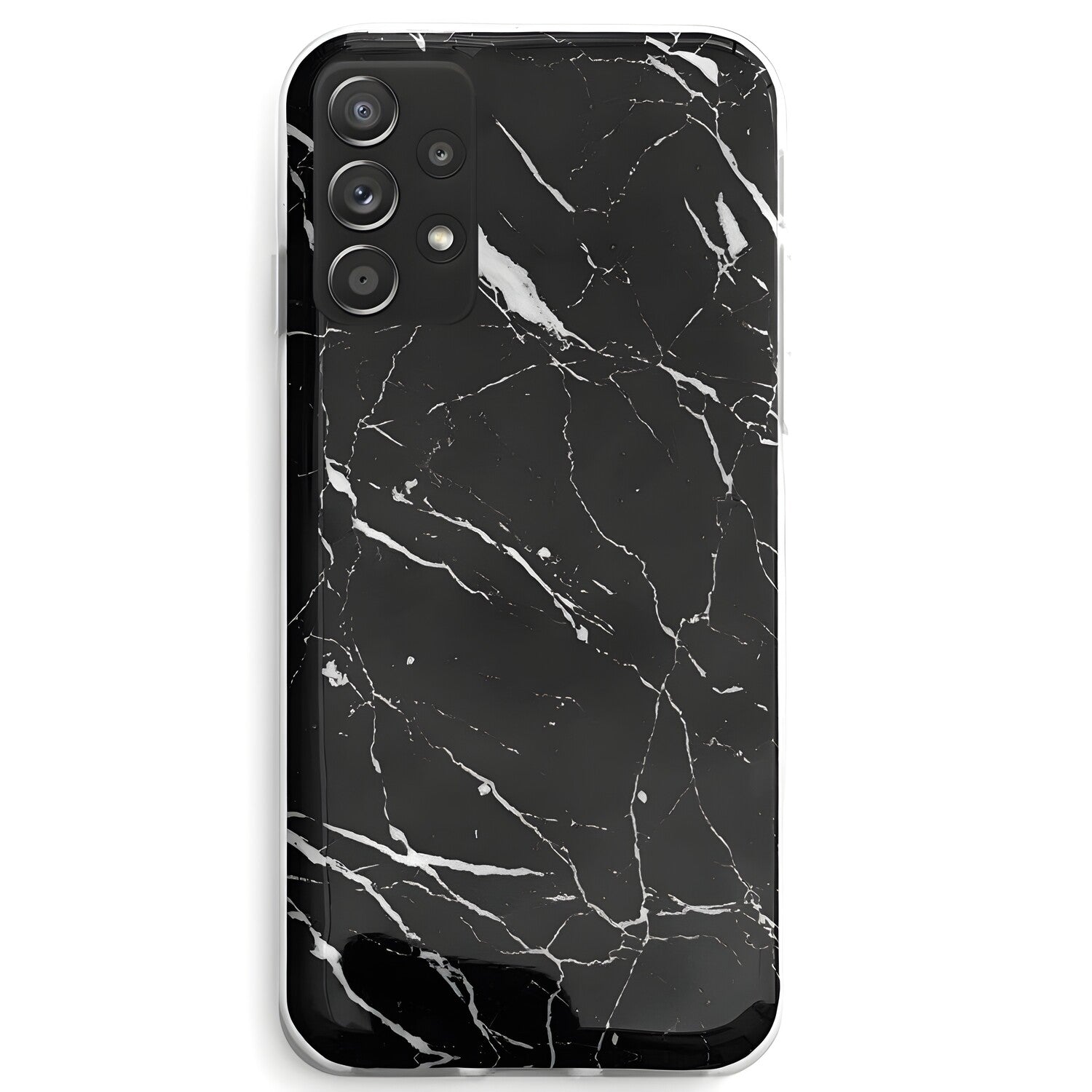 Wozinsky Marble silikonska futrola za Samsung Galaxy A72 5G/Galaxy A72 4G - Crna KP10101