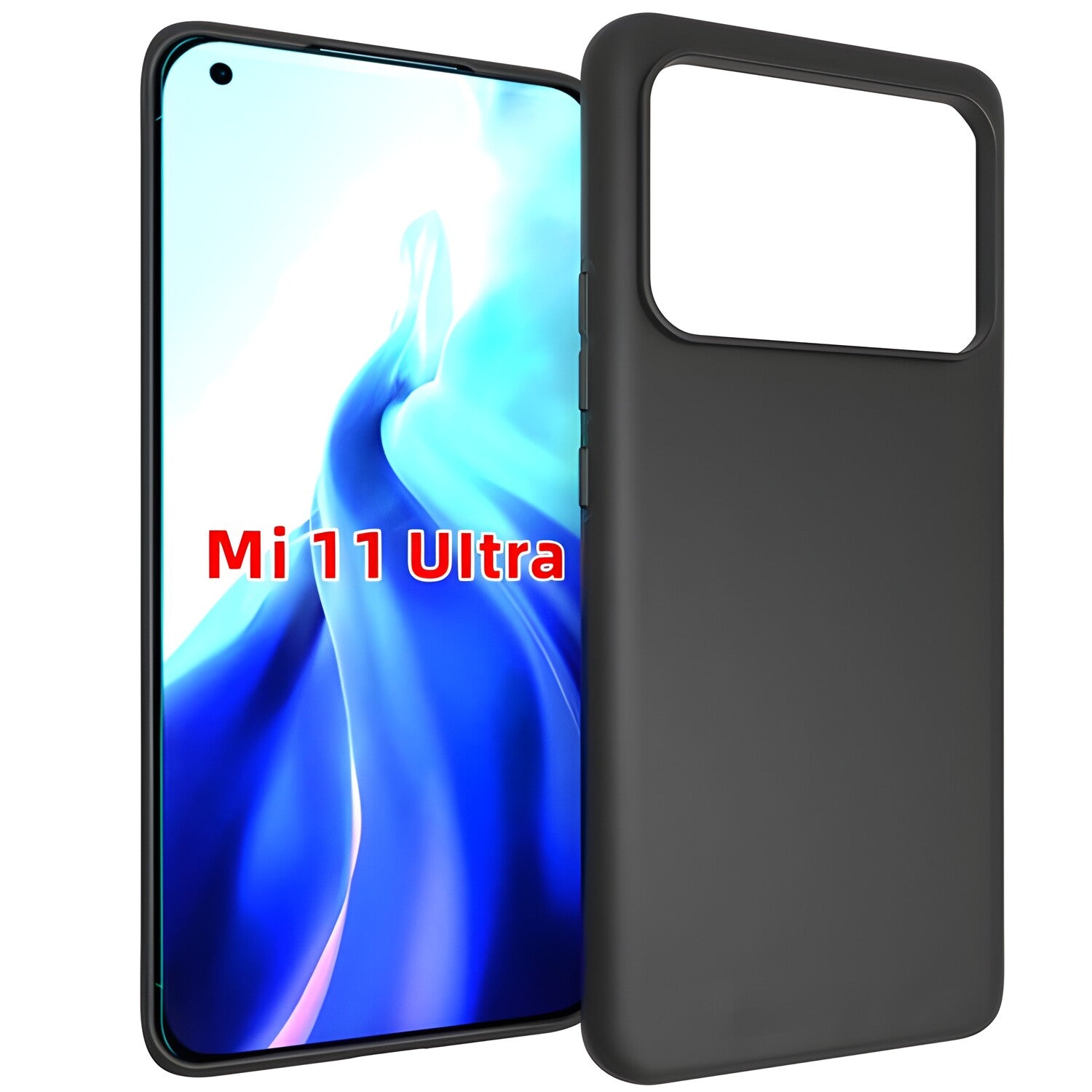Silikonska Futrola Soft Case za Xiaomi Mi 11 Ultra - Crna KP10337