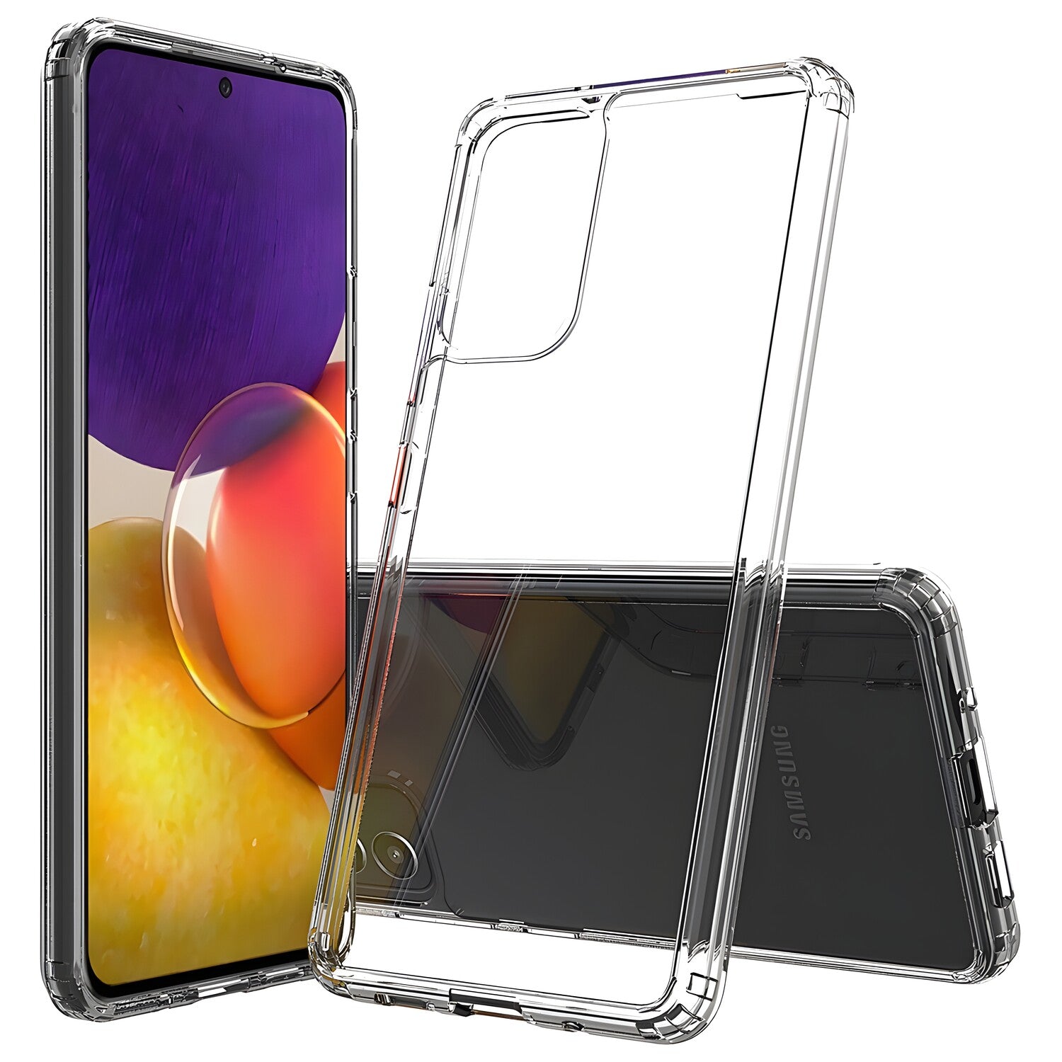 Przezračno zaštitno kućište za Samsung Galaxy A82 5G - Prozirna KP19327