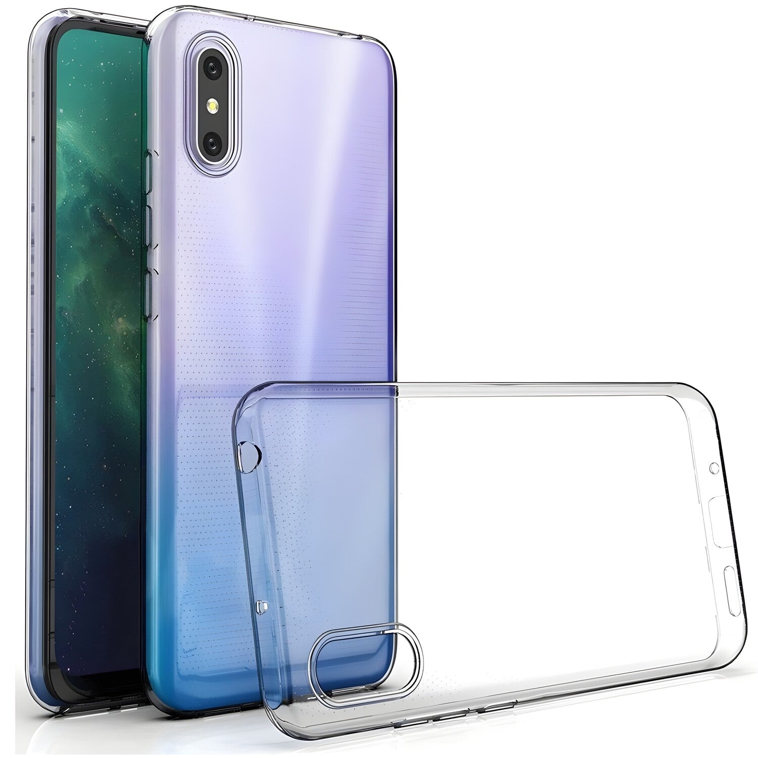 Przezračno zaštitno kućište za Xiaomi Redmi 9i/Redmi 9A/Redmi 9AT - Prozirna KP19344