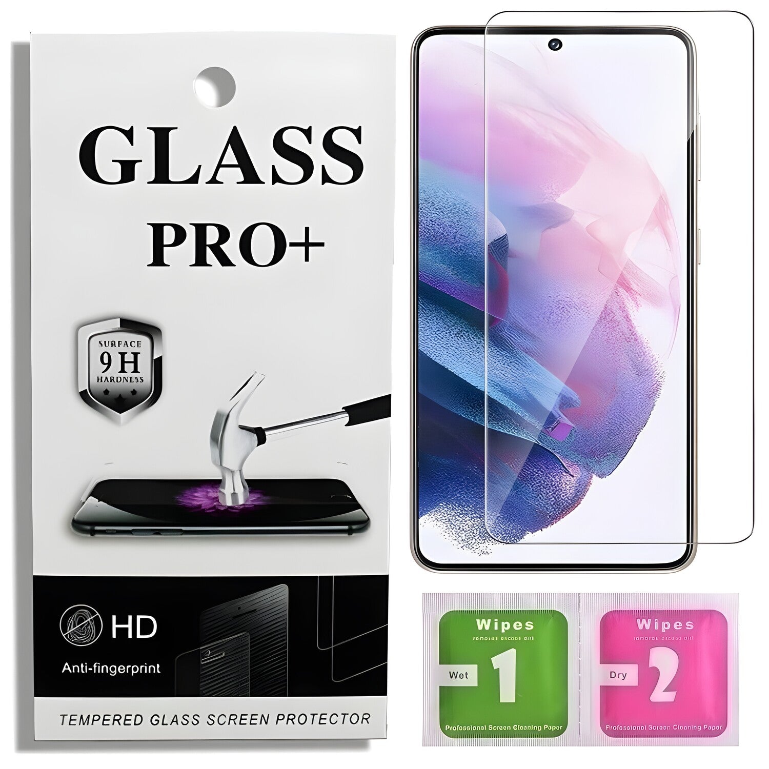 Prémično zaštitno staklo 9D Izmael za Samsung Galaxy S21 FE - Prozirna KP22948