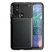 Futrola Carbon Shield TPU za Motorola Moto G10/Moto G20/Moto G30 - Crna KP23507