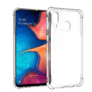 Silikonska futrola s ojačanim rubovima za Samsung Galaxy A02/Galaxy M02s - Prozirna KP23594