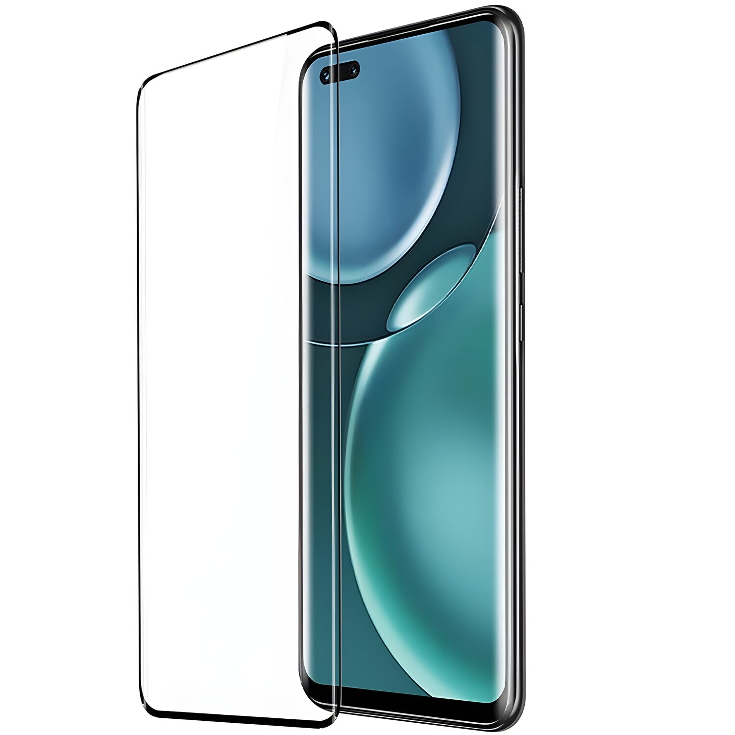 Kaljeno 3D staklo Izmael za Honor Magic4 Pro - Crna KP24244