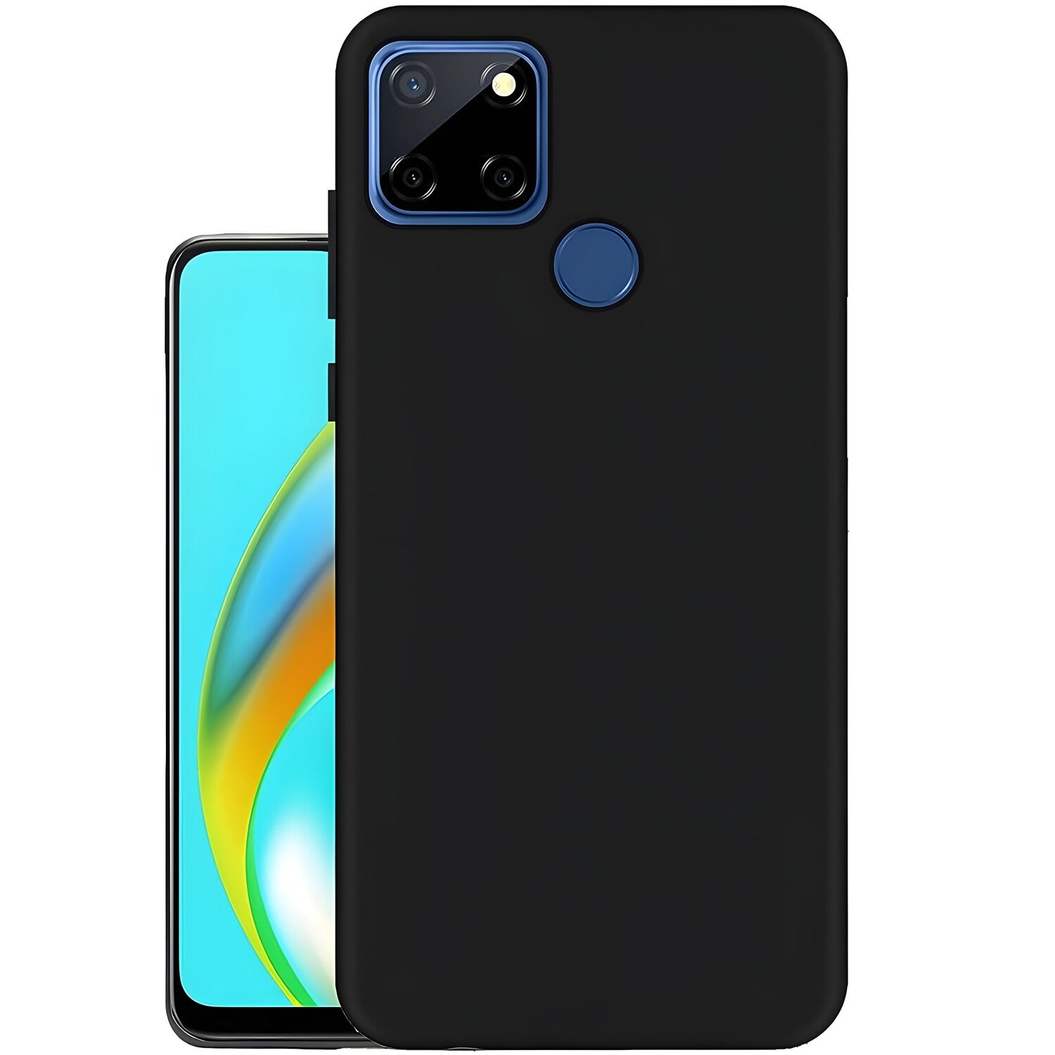 Silikonska Futrola Soft Case za Realme C12/7i Global - Crna KP24312